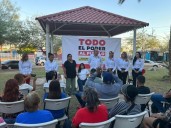 El PT escucha al pueblo en la colonia Santa Rosalía de Mexicali
