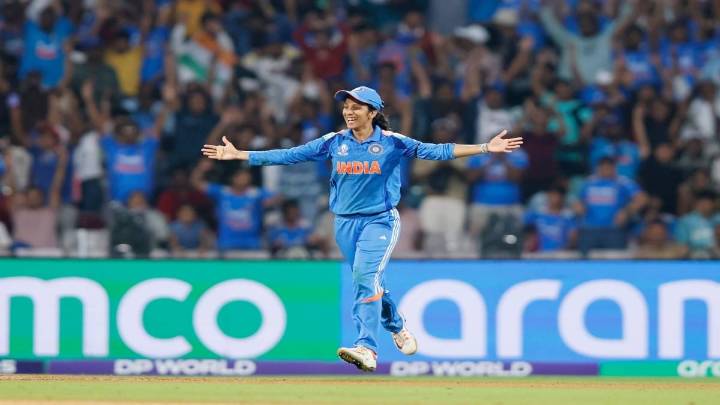 Jemimah Rodrigues Celebrates Historic Win After Steering India To Final Cricket