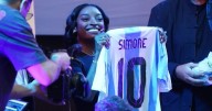 Simone Biles se despidió de Argentina con un emotivo mensaje: “Me voy con el corazón lleno”