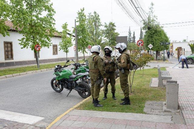 Con tres detenidos termina operativo de carabineros y seguridad pública en Requínoa