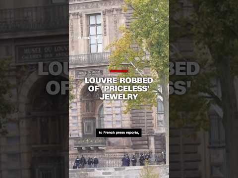 Louvre robbed of 'priceless' jewelry