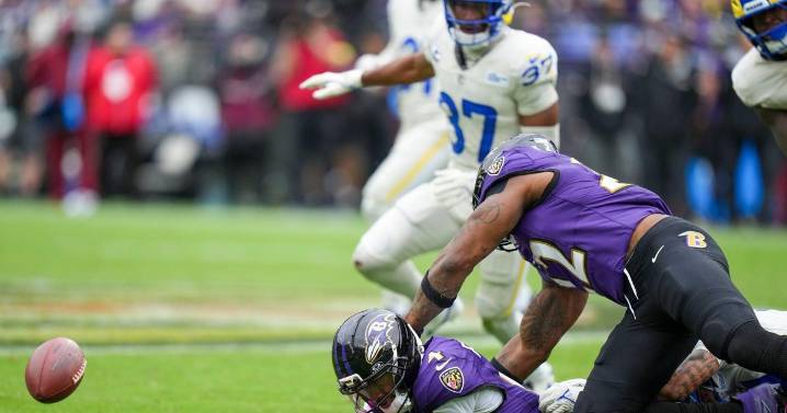 LA Rams stuff the Lamar Jackson-less Ravens 17-3, dropping Baltimore to 1
