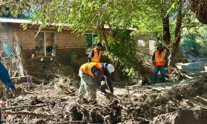 Atiende Gobierno del Estado a chihuahuenses afectados por las lluvias en las regiones norte y noroeste