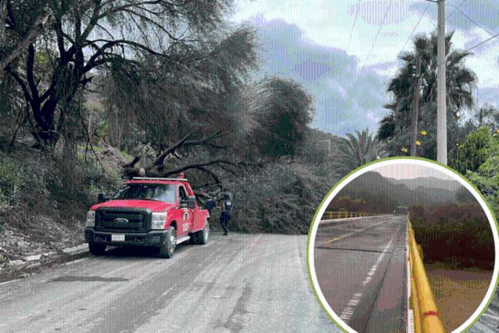 Comunidades de Metztitlán permanecen incomunicadas tras fuertes lluvias