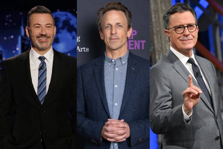 Late-Night Show Hosts Reunite for President Trump Dig