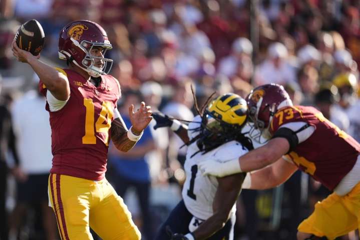 Observations: Michigan overmatched against USC’s explosive offense