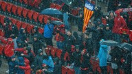 Mallorca - Levante: la lluvia y el horario provocaron la peor entrada del año