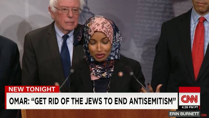 Ilhan Omar: 'Antisemitism Wouldn't Be A Problem If We Got Rid Of All The Jews'