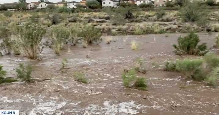 Flooding causes road closures around Pima County