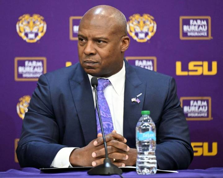 LSU interim AD Verge Ausberry says the school's athletic department 'is not broken'