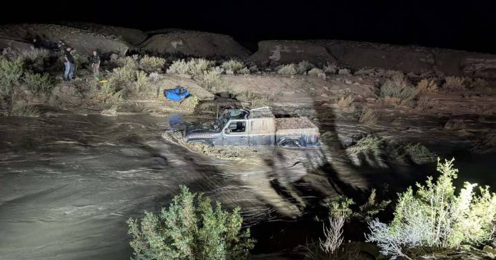 Two rescued from swollen creek in Grand County