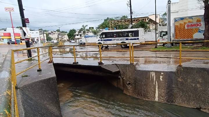 Vigilan zonas de riesgo y niveles lagunarios ante lluvias en el sur de Tamaulipas