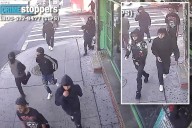 Queens teen clinging to life after getting beaten, stabbed by gang of a dozen muggers who steal his $340 shoes in broad daylight