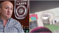 Nicolás Russo, presidente de Lanús, explotó tras el ataque de los hinchas chilenos: "No había un policía"