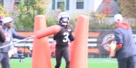 Jerry Jeudy and Dillon Gabriel focused on finding a connection