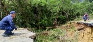 Reportan el colapso de una alcantarilla en el sector La China del municipio Bolívar