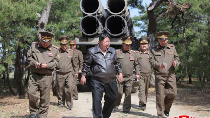 North Korea’s Kim vows additional military measures ahead of major parade