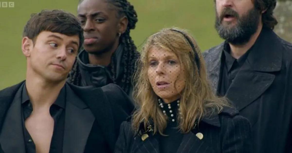 Kate Garraway addresses Celebrity Traitors side-eye from Tom Daley on Good Morning Britain