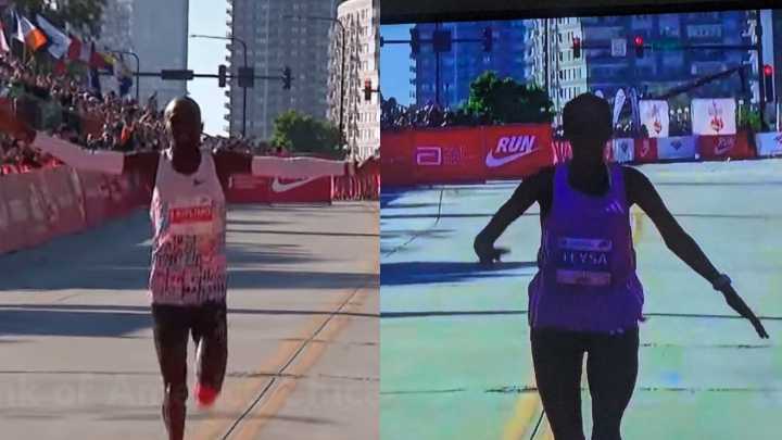 Kiplimo, con una exhibición, y Feysa sellan el triunfo en el maratón de Chicago