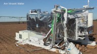 Giant piece of wayward NASA research equipment lands on West Texas farm
