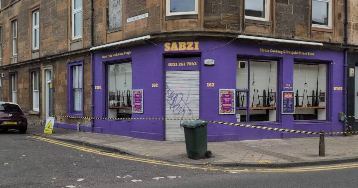 Family-run Edinburgh restaurant 'hugely damaged' as they arrive to cordon