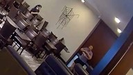 Teen calmly saves man choking at a restaurant. See video.