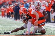Big Ten football: No. 17 Illinois loses to No. 1 Ohio State 34