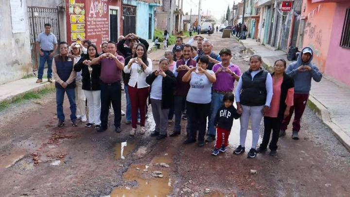‘No sólo pavimentamos calles, dignificamos la vida de las y los cholultecas’: Tonantzin Fernández