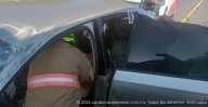 PC ATIENDE ACCIDENTE CONTRA OBJETO FIJO
