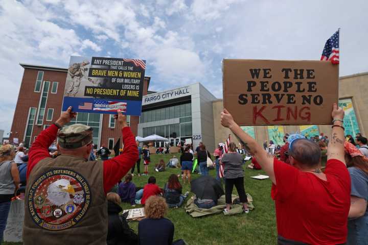 Thousands expected at Fargo’s ‘No Kings’ protest Saturday
