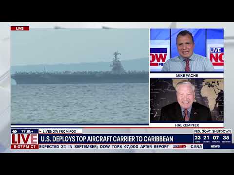 Top US aircraft carrier deployed to Caribbean to disrupt 'illicit' activities