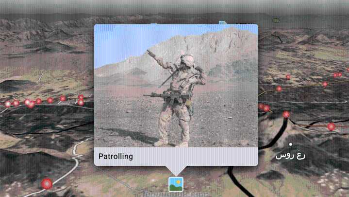 Veterans built an interactive map of Afghanistan to record 20 years of war