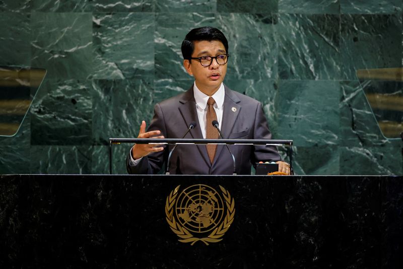 Who is Madagascar's president Andry Rajoelina?