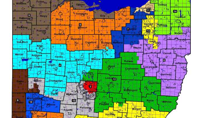 How does Ohio's new congressional map impact Stark County?