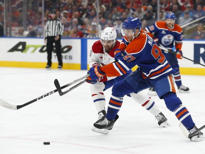 The Edmonton Oilers' Connor McDavid has a shooting problem