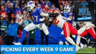 Week 9 NFL Picks: Bills or Chiefs? Texans or Ravens? Colts or Steelers? 49ers or Giants?