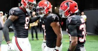 Falcons ride Robinson's 170 rushing yards, including 81