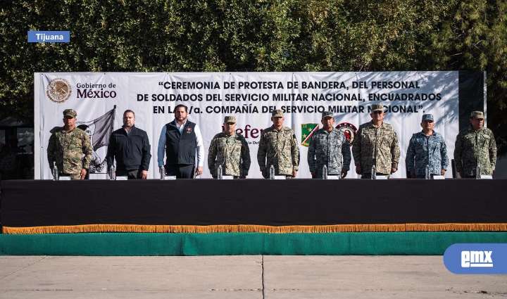 Atestigua Ismael Burgueño Protesta de Bandera del personal de Soldados del Servicio Militar Nacional