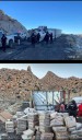 Volcadura de camión carga en La Rumorosa, auxilian al conductor