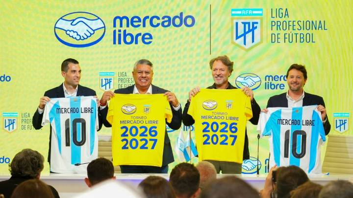 Mercado Libre salta al césped: la LPF cambia el nombre de sus torneos de Primera