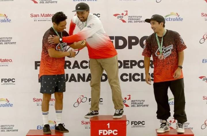 Williams Pérez se corona campeón nacional de BMX Flatland en el Velódromo de la Videna