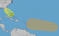 NHC: System nears Florida, Atlantic tropical wave odds up