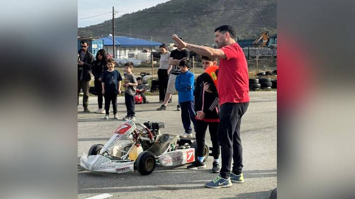 Comenzó la escuelita de karting