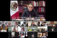 Revisa Sheinbaum daños por lluvias con Gobernadores
