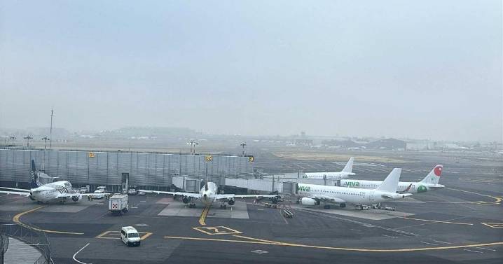 Se normalizan operaciones en el AICM tras banco de niebla