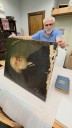 NBHS' first principal John Franklin Emerson portrait being restored