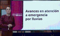 Sheinbaum anuncia apoyo total a damnificados por lluvias