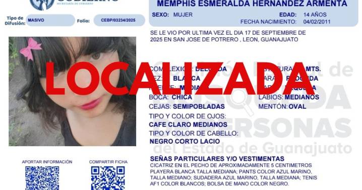 Localizan con vida a Memphis Esmeralda en Quintana Roo, desapareció en Guanajuato