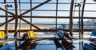 Travelers expected boarding calls. They got hacked political rants instead.