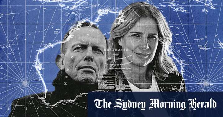 Tony Abbott and Rachel Griffiths are hosting rival TV shows with some surprising things in common